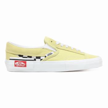 Vans Checkerboard Slip-On Cap - Naisten Tennarit - Valkoinen